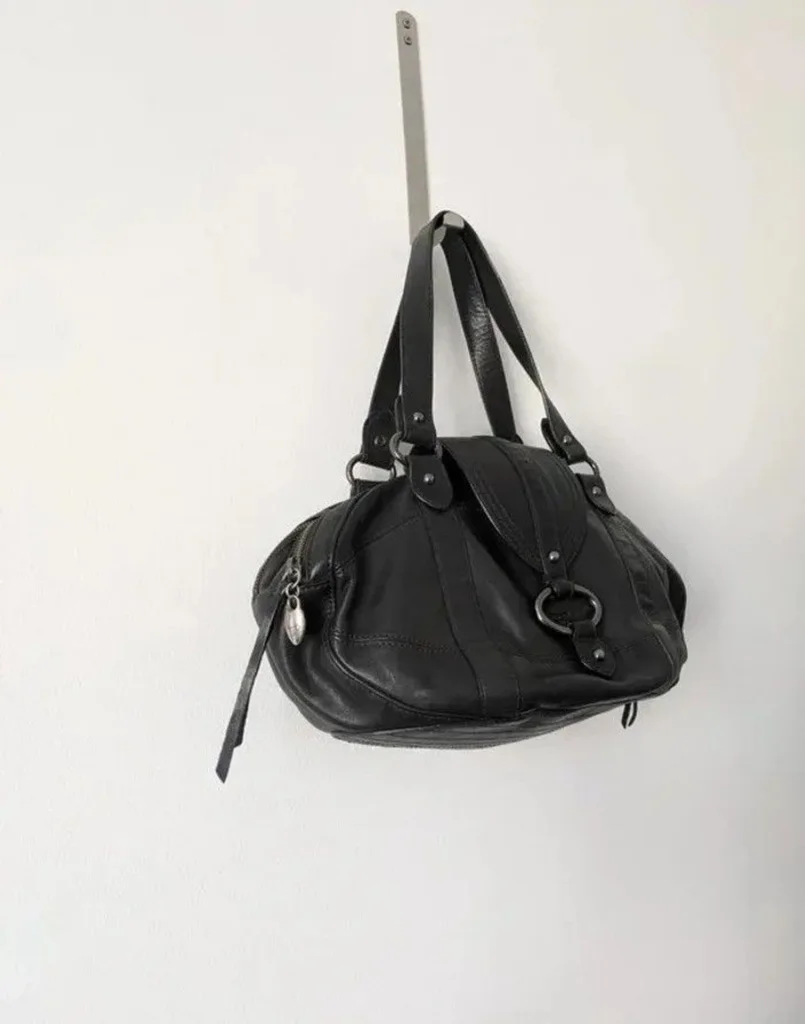 Bolsa de mão em couro Eden Park – photo 3